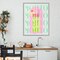Stupell Industries Retro Pastel Mojito Framed Giclee, design by Lil' Rue